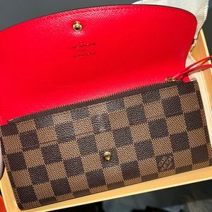 Louis Vuitton Emilie Wallet Brown
